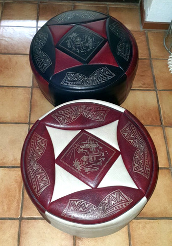 Zwei orientalische sitzkissen - zwei,