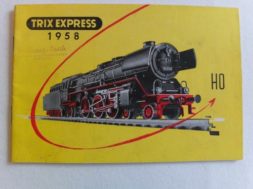 Trix express 1958 katalog - trix,