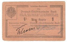 Doa rupie 1915 mit - 1.12.1915, sehr
