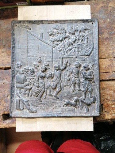Große kaminplatte aus - große,