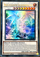 Blauäugiger Geisterdrache Ultra Rare Yugioh Deutsch RA02-030 Weißer Drache Deck