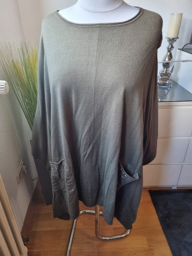 Damen poncho überwurf khaki - Überwurf,