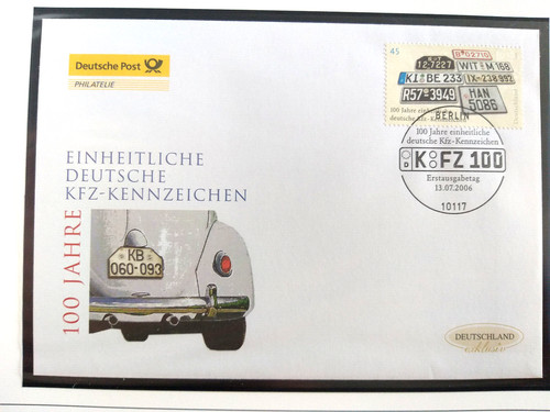 Deutschland 2006 fdc - deutschland, fdc,