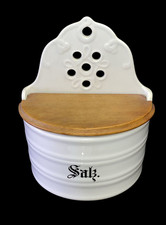 Antike Vorratsdose SALZ