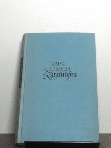 Also sprach zarathustra - sprach,