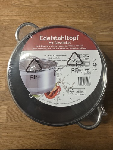 Rewe edelstahl kochtopf - rewe,
