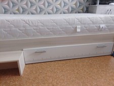 Bett + Taschenfederkernmatratze 24cm Hoch