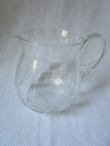 Großer alter glaskrug - großer,