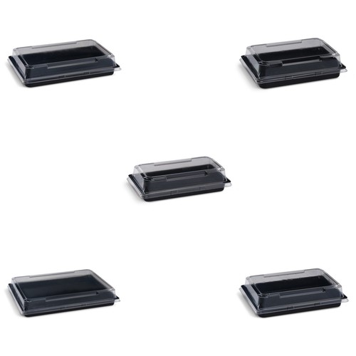 Sushi schalen schwarz set mit - schalen,
