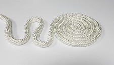 Dichtschnur Ofendichtung Ofenschnur 20 mm weiß TOP Premium Qualität 0,50 m