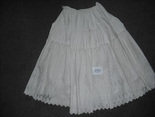 Petticoat/Unterrock weiß Gr. 42 mit Lochstickerei, sehr schick