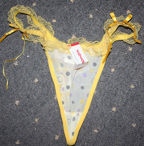 Slip string tanga gelb - gr,