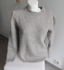 JUVIA, Kaschmir dick Pullover, hellgrau, M L 36/38