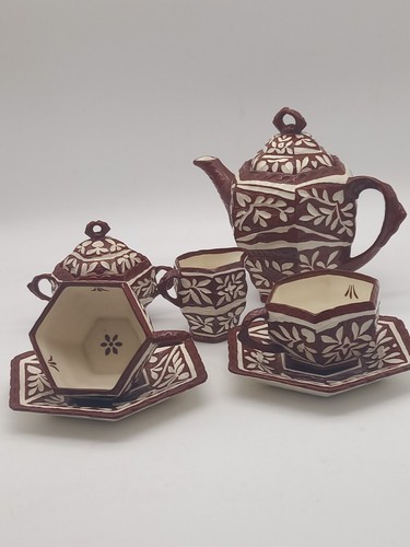 Teeset aus keramik tet - aus,