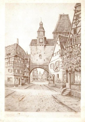 Rothenburg tauber roederbogen - tauber,