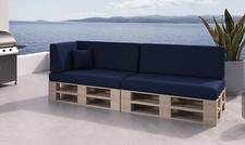 Palettenkissen mit abnehmbarem