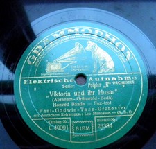 0511/ PAUL GODWIN-LEO MONOSSON-Honvéd Banda-FOX-Pardon,Madame-78rpm Schellack