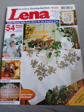 Handarbeiten Zeitschrift LENA 10/2001