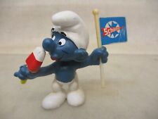 x-90575	Eisschlumpf Schöller, mit leichten Gebrauchsspuren, kleinen Farbschäden,