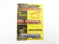 Fleischmann  Katalog  1962/63 - 74 Seiten ca. A5  # 999