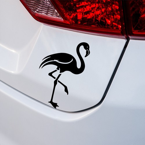 Flamingo auto aufkleber - flamingo,