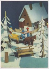 Alte weihnachten pferde - alte, ak