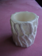 LED Kerze -Echtwachs außen