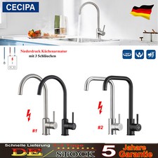 Küchenarmatur Niederdruck