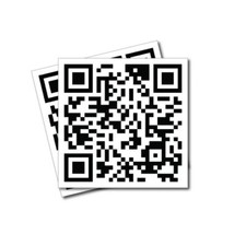 35 (35x35 mm) Benutzerdefinierte QR-Code-Aufkleber, Homepage URL, Instagram usw.