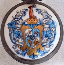 ALT Humpen Bierkrug Studentika Burschenschaft W.S 1907 Berlin Porzel Wappen Krug