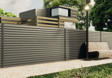 Lamellenzaun Aluminium