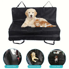 Hundedecke Auto Rückbank Autoschondecke Rücksitzschutz Hunde Schutzdecke Schwarz