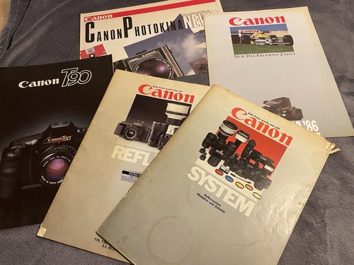 Sammlung canon prospekt t90 - sammlung,