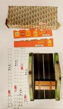 SCALEXTRIC UK MM/A210 HUMP-BACK BRIDGE + Zäune + Unterbauten aus Kartonage