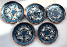 5 blau-bunte Keramik -