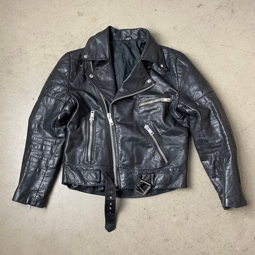 Vintage biker lederjacke - vintage,