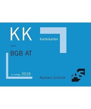 Karteikarten BGB Allgemeiner