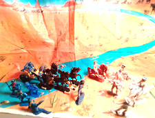 Jean Höfler W. Germany Western 12 Figuren ACW Nordstaaten + Südstaaten im Kampf