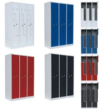 6er Z-Spind Umkleideschrank