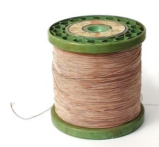 HF-Litze Pope Venlo, 50 x 0.07 mm, umsponnen, historische Funktechnik