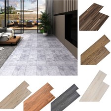 PVC Fliesen Laminat Dielen Selbstklebend 2,51 m² 5.02 m² Gewaschen Vinyl Boden