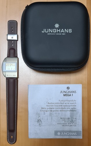 Funkuhr junghans mega sehr - mega,