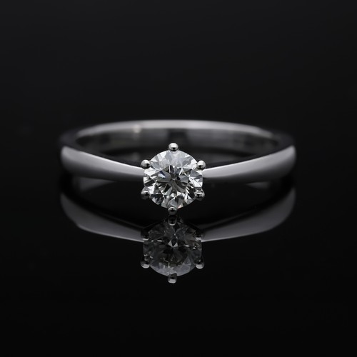 Ring brillant diamant - 0,50,