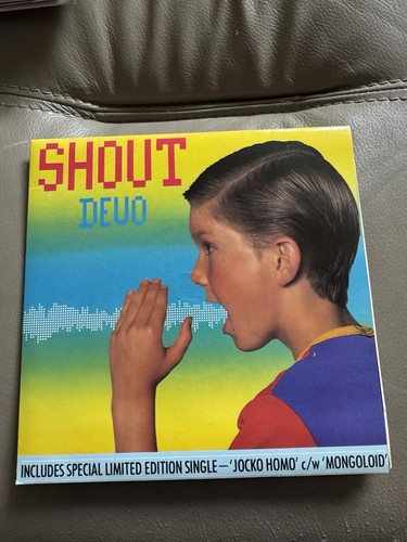 Devo shout used vinyl - -,