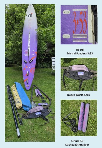 Mistral windsurfset komplett - mistral-windsurfset,