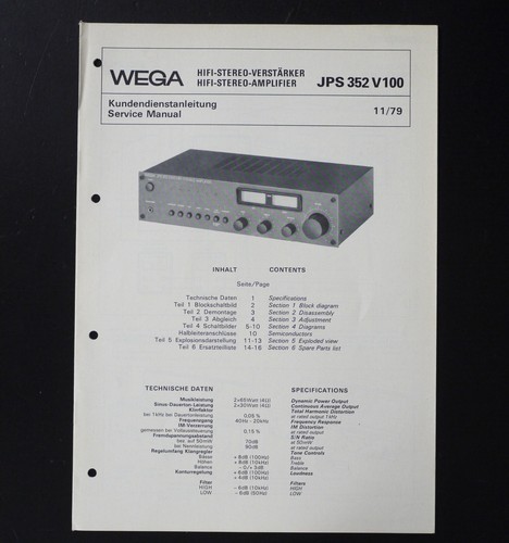 Original wega jps - original, 352