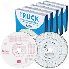 5x 100x Tachoscheiben 125-24