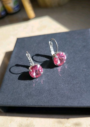 Ohrringe mit swarovski rivoli - ohrringe,