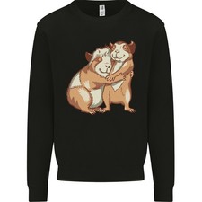 Meerschweinchen Umarmen Kinder Sweatshirt Pullover