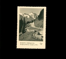 Ansichtskarte Großglockner Hochalpstraße Österreich gelaufen - Echtfoto!